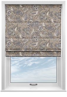 Heritage, Sandstone - Twist&Fit Roman Blind